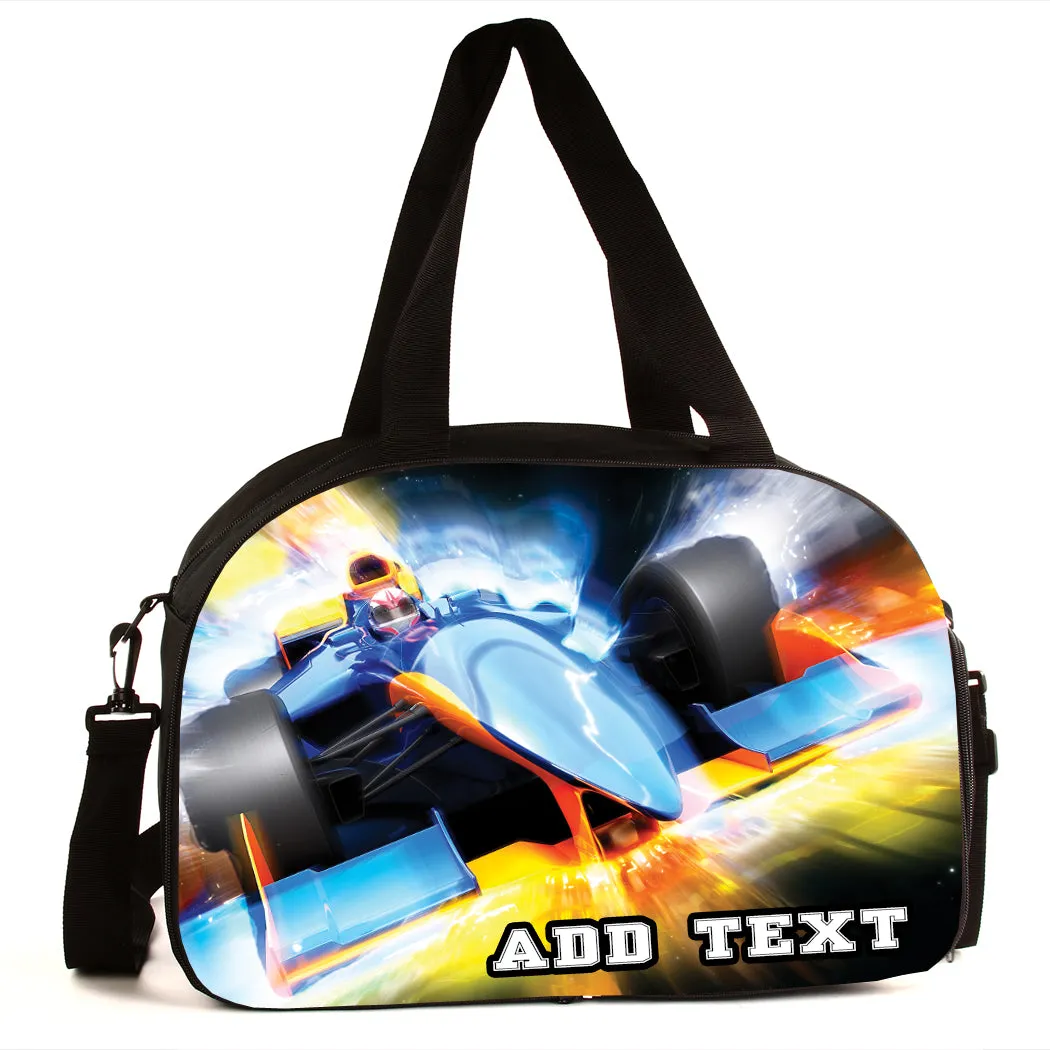 Personalized Full Color Backpacks / Lunch Bag / Duffel Bag - F1 Racing