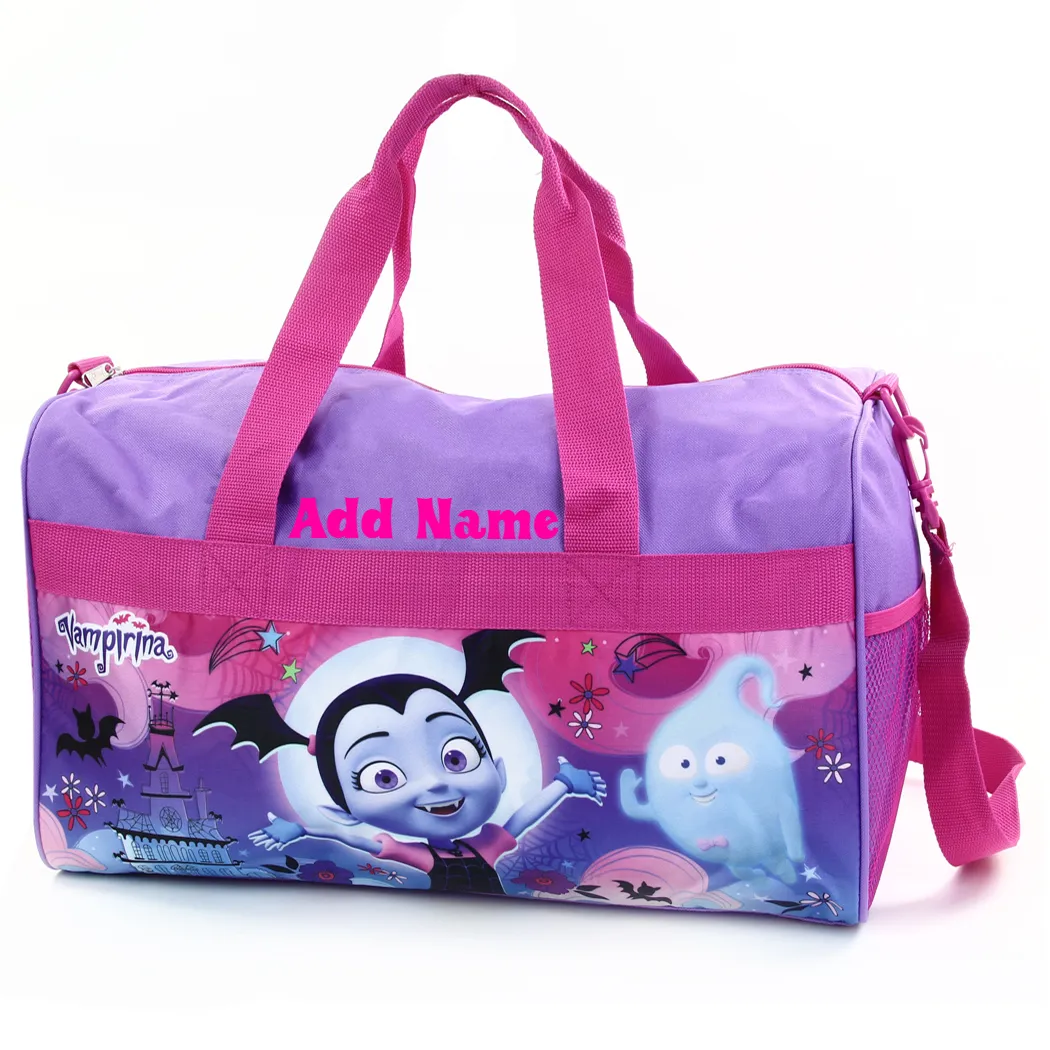 Personalized Kid's Travel Duffel Bag - Vampirina