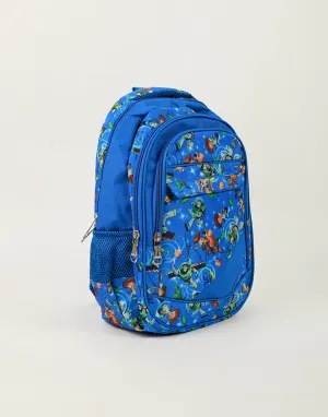 Printed Shoulder School Bag