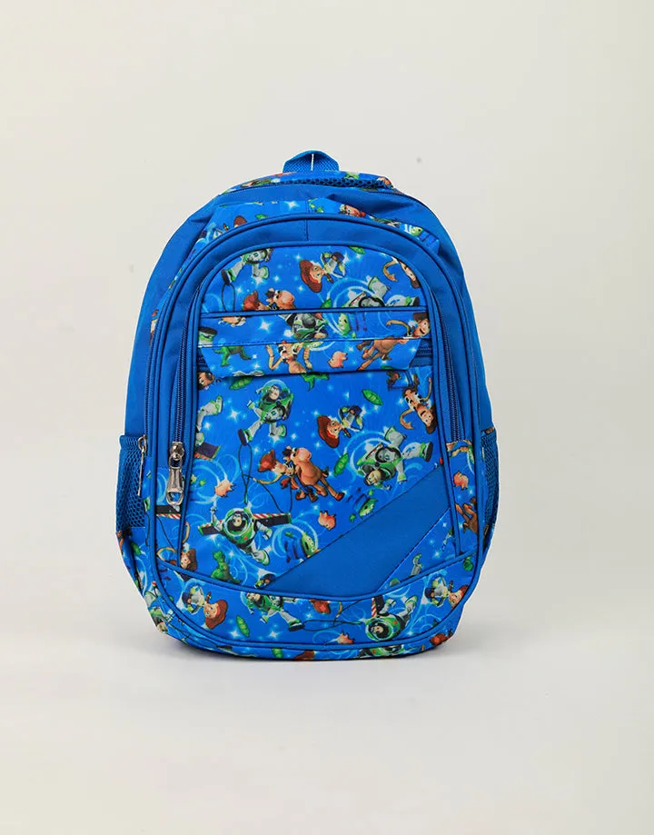 Printed Shoulder School Bag