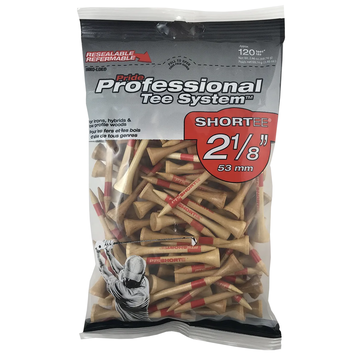 Professional Tee System™ (PTS)- 2 1/8" Wood Tees