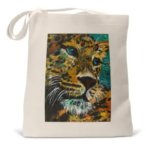 "Lilyana the Leopard" - Small Tote