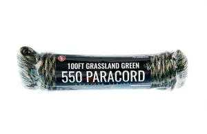 SE Survivor Series 550 Grassland Green Paracord 100ft PC134GGC55