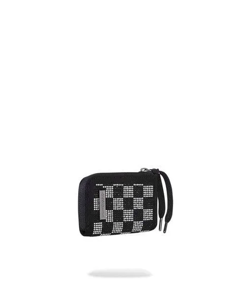 SPRAYGROUND TRINITY CHECKERED WALLET