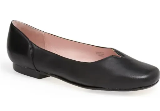 TARYN ROSE Women's •Bradley• Nappa Leather  Ballet Flat 9M