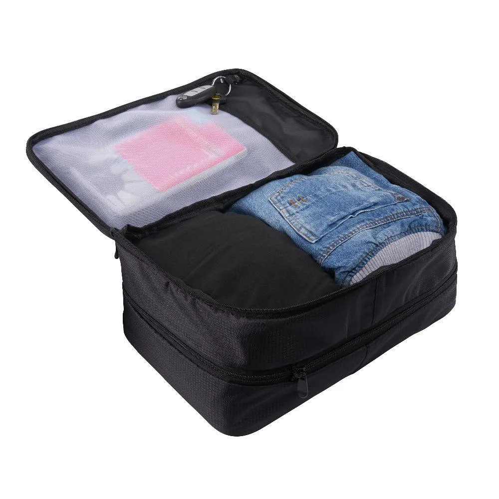 Travel Compression Packing Cube for Easy and Maximum Capacity