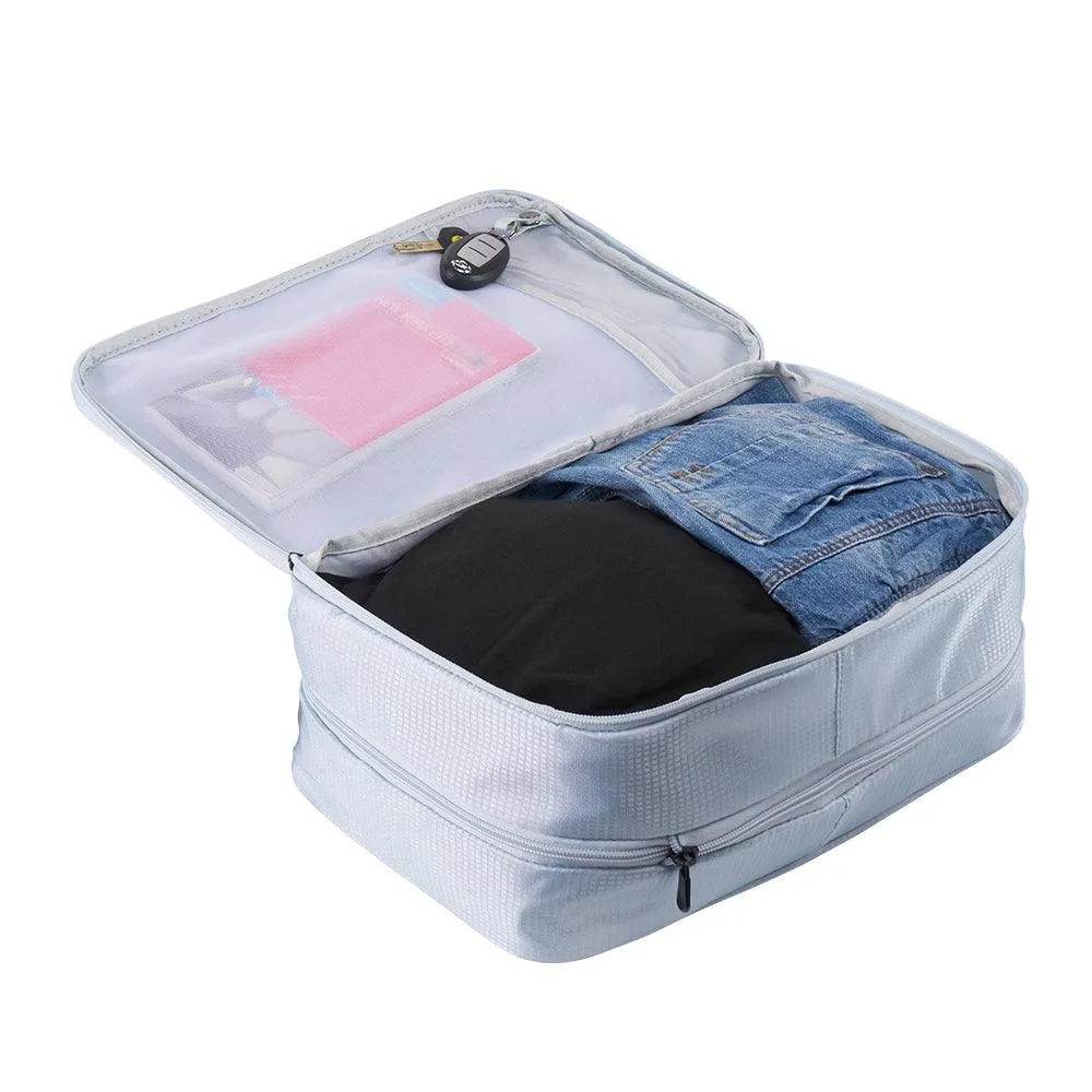 Travel Compression Packing Cube for Easy and Maximum Capacity