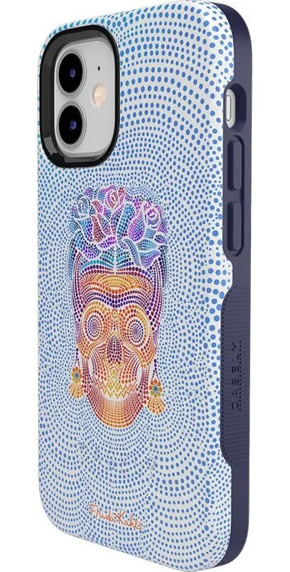 Vida y Muerte | Frida Kahlo Dotted Skull Case