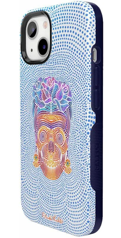 Vida y Muerte | Frida Kahlo Dotted Skull Case