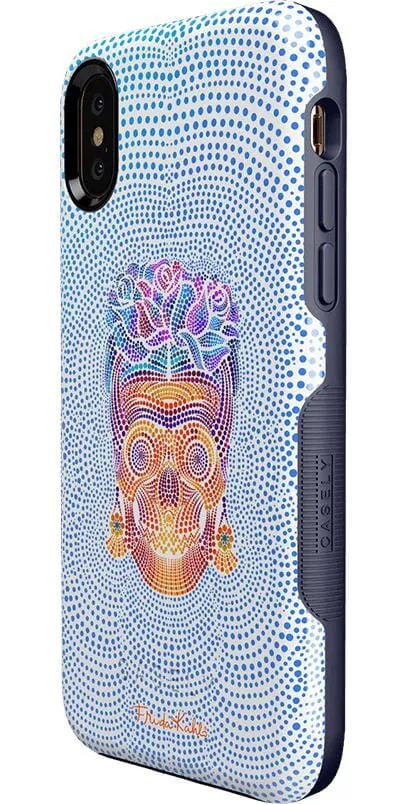 Vida y Muerte | Frida Kahlo Dotted Skull Case