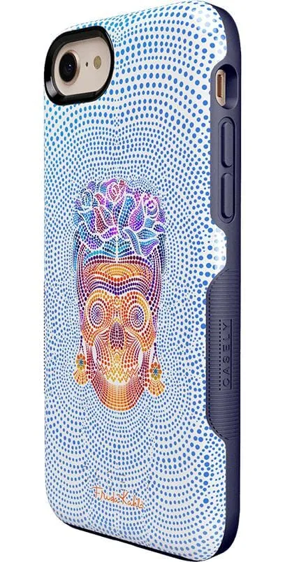 Vida y Muerte | Frida Kahlo Dotted Skull Case