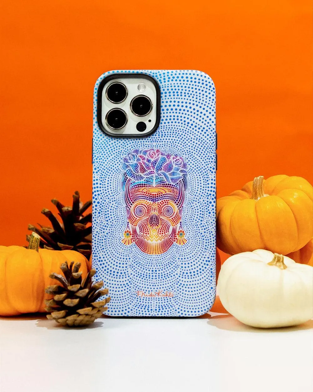 Vida y Muerte | Frida Kahlo Dotted Skull Case